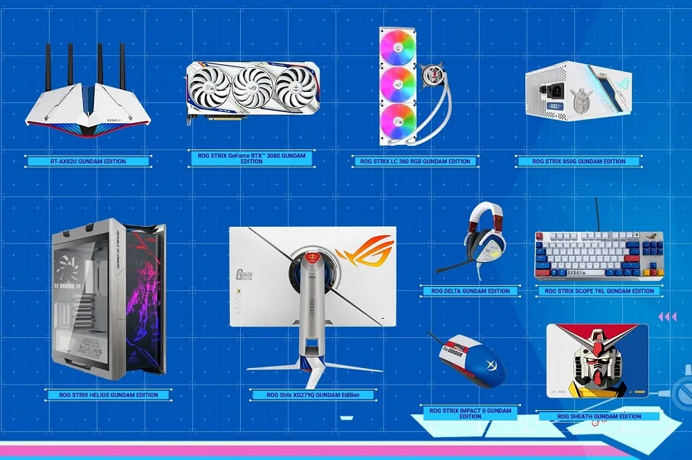 ASUS Malaysia Gundam Collaboration EFSF