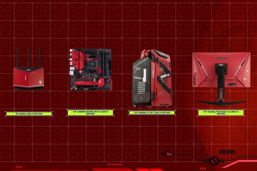 ASUS Malaysia Gundam Collaboration Zeon