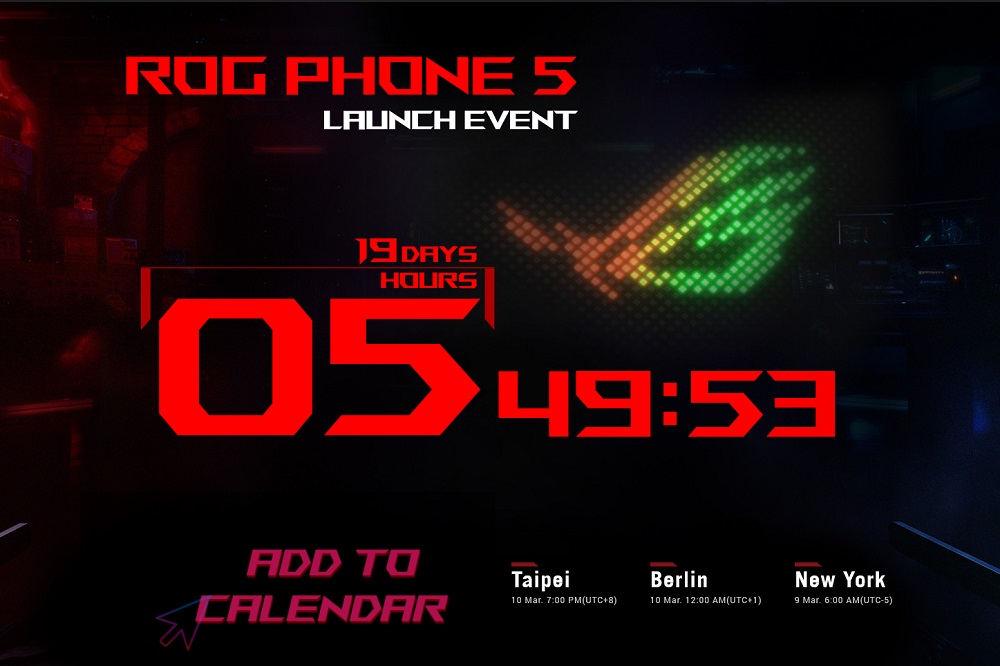 ASUS ROG Phone 5 launch