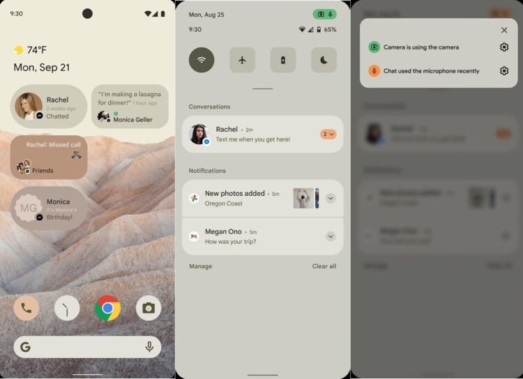 Android 12 Mockup Leaks