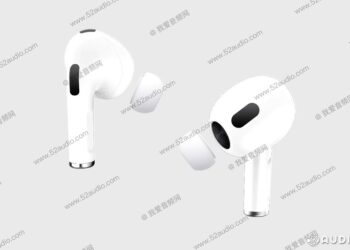 Apple AirPods 3 render