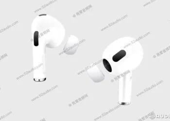 Apple AirPods 3 render