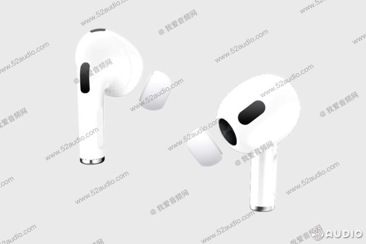 Apple AirPods 3 render