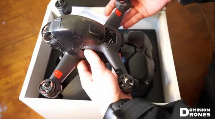 DJI FPV Drone specifications design leaks
