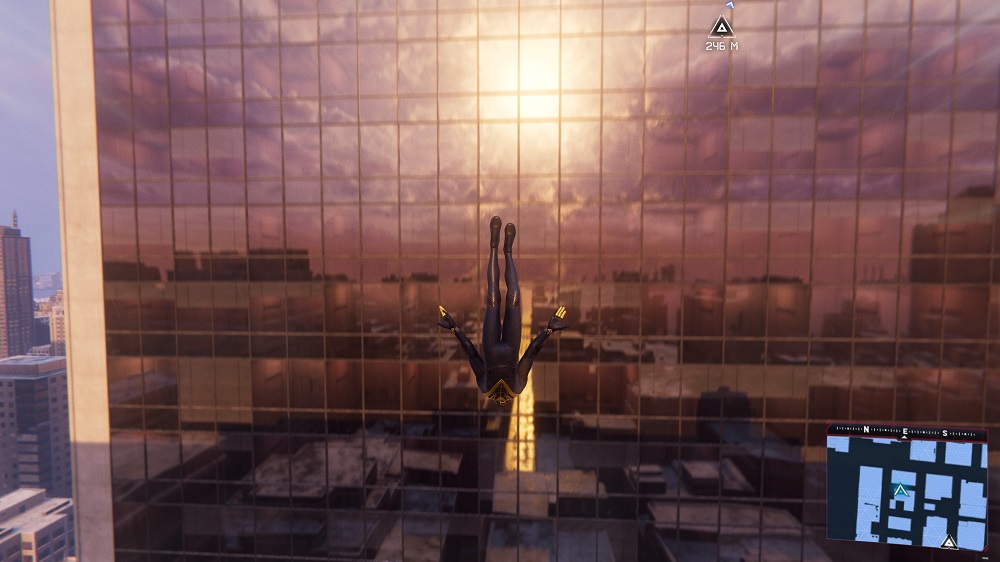Marvel's Spider-Man: Miles Morales building reflection ps5