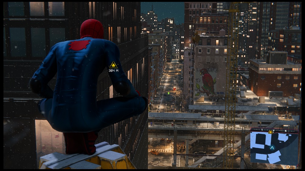 Marvels Spider Man Miles Morales perch