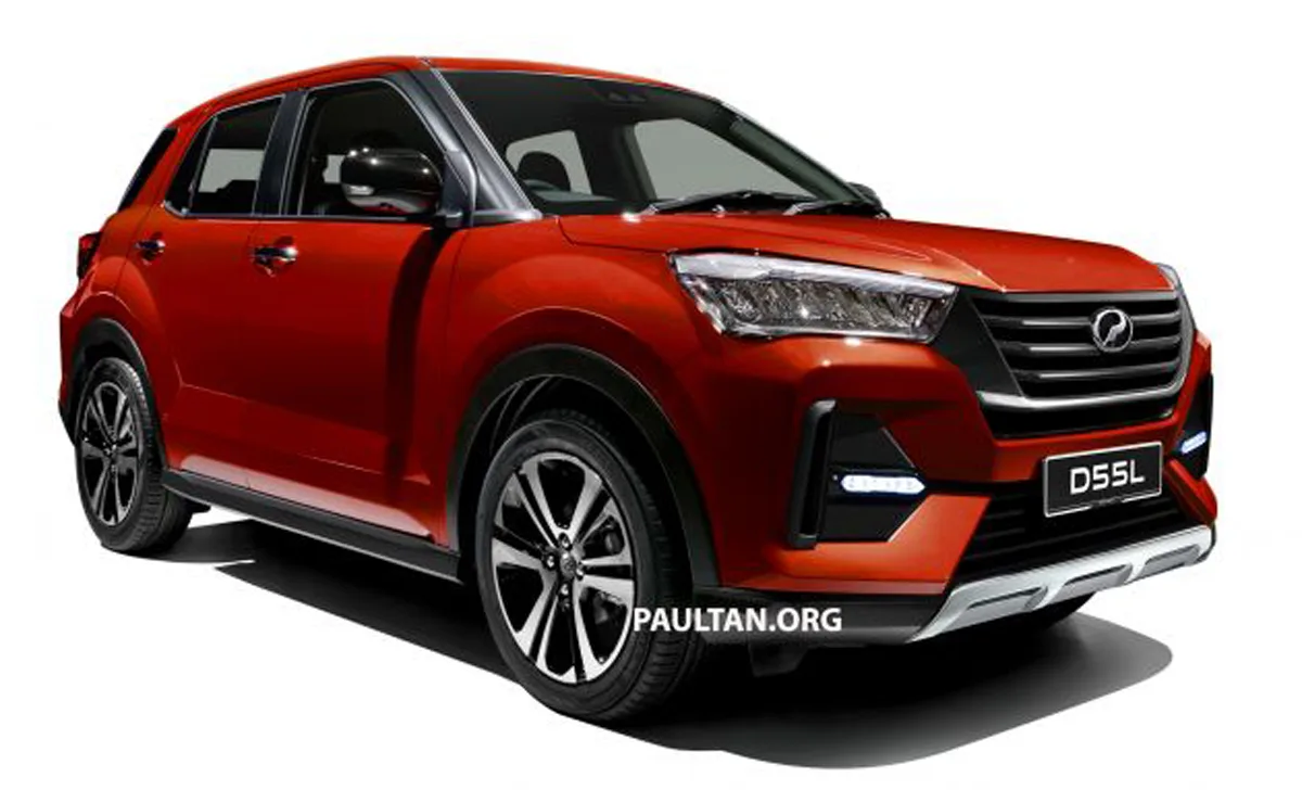 Perodua D55L SUV Level 2 Autonomous Driving