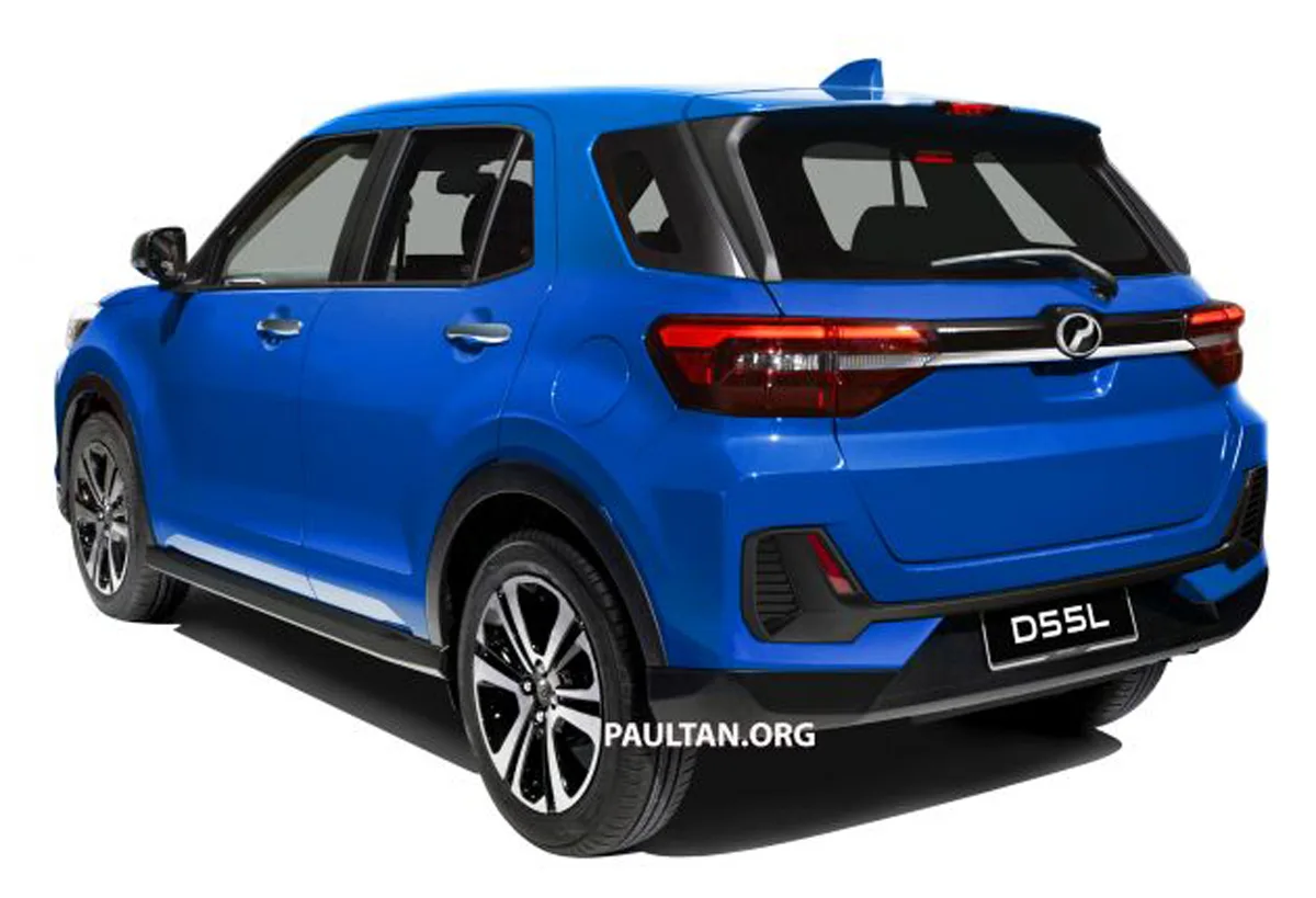 Perodua D55L SUV Level 2 Autonomous Driving