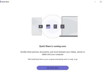 Samsung Quick Share Windows 10