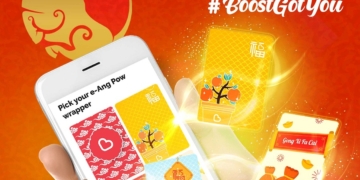 Send e Ang Pow with Boost this Ox picious CNY