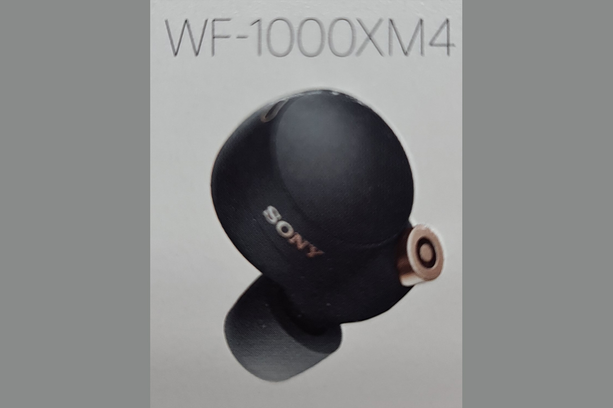 Sony WF-1000XM4 TWS Earbuds Leaks Design