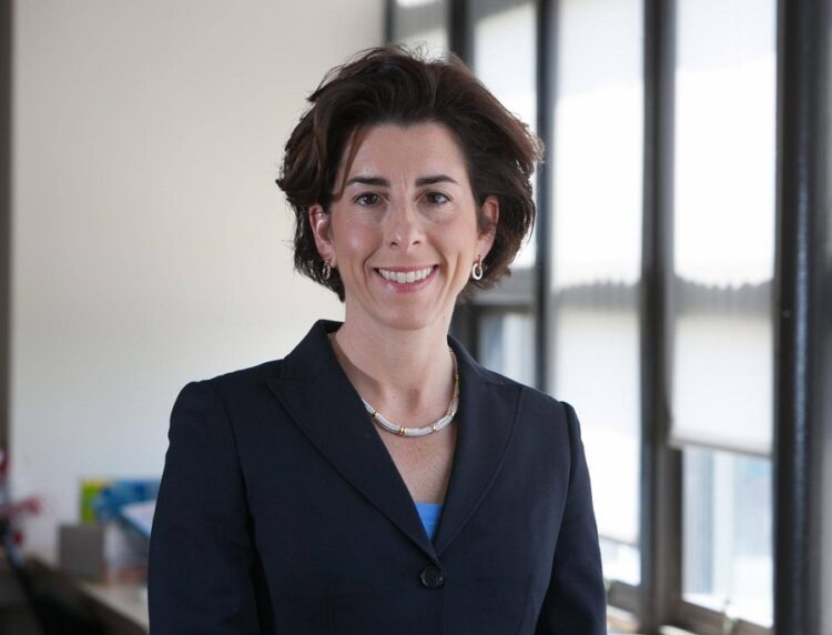 US Commerce Secretary Gina Raimondo