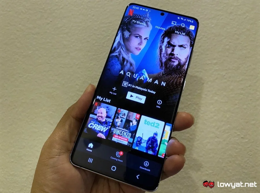 Netflix content feature Android iOS app
