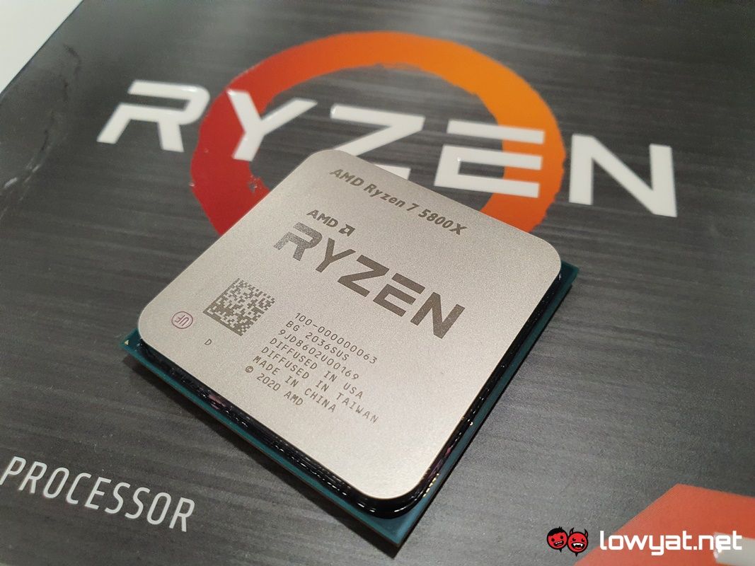 AMD Ryzen 7 5800X product shot 1