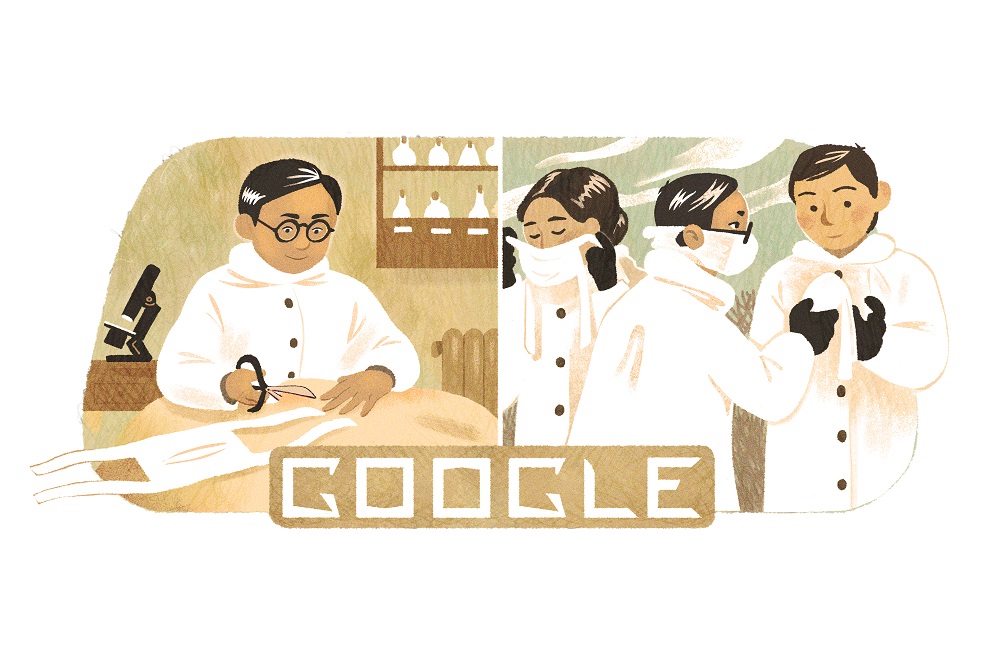 Google Doodle Dr Wu Lian-Teh