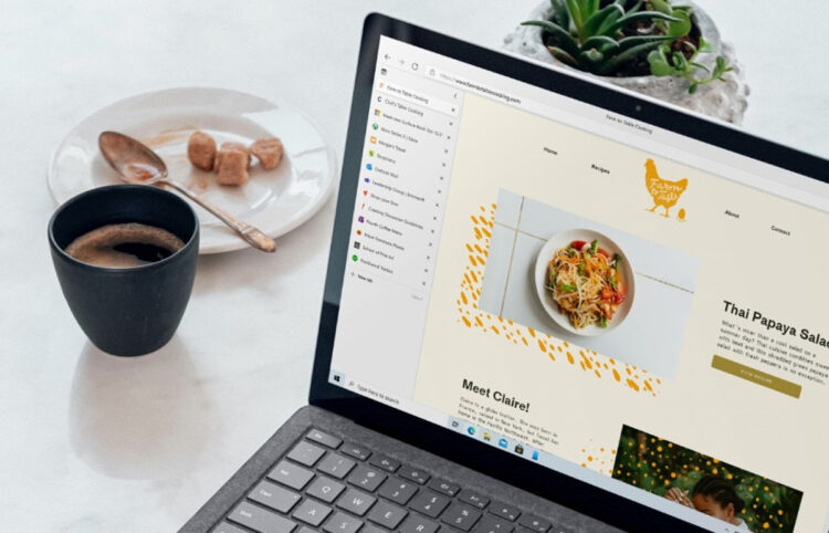 Microsoft Edge Update Features Vertical Tabs