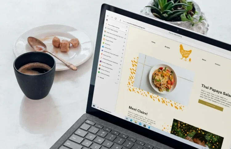 Microsoft Edge Update Features Vertical Tabs