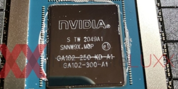 NVIDIA Geforce RTX 3090 GA102 300 800