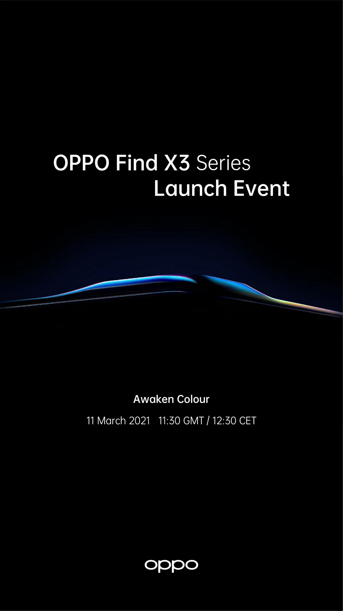 OPPO Find X3 Series Launch Official March