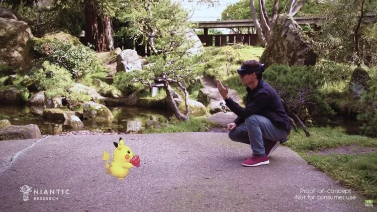 Pokemon Go HoloLens