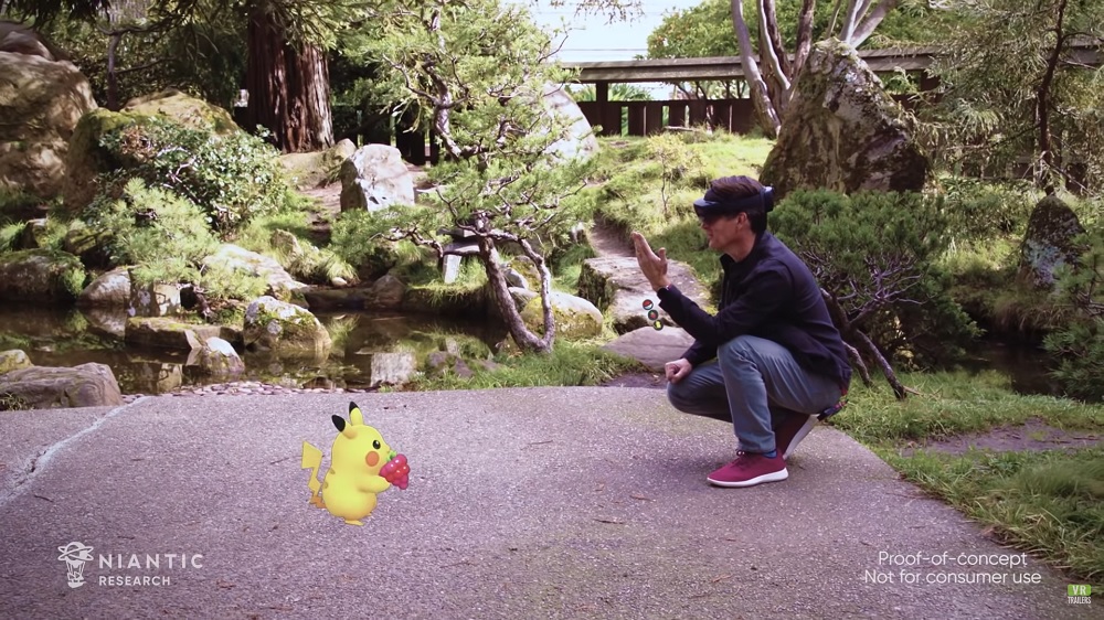 Pokemon Go HoloLens