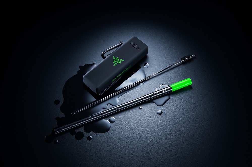Razer Reusable Straw exploded