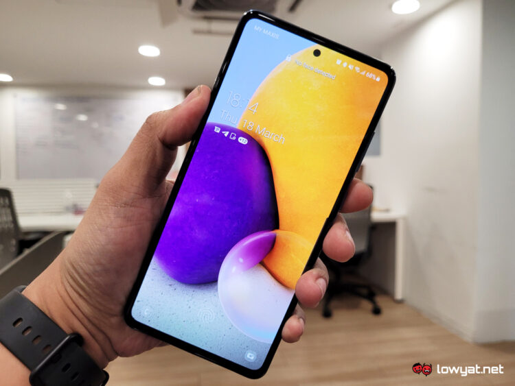 Samsung Galaxy A72 Hands On