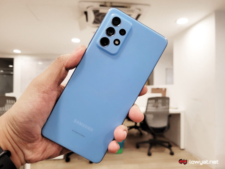 Samsung Galaxy A72 Hands On