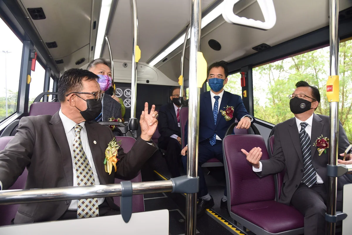 Sarawak Commence Free Electric City Bus Service Kuching