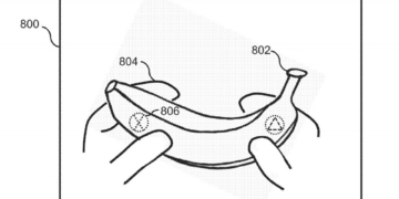 Sony banana controller patent