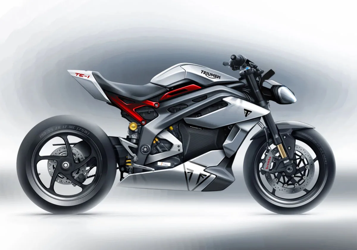 Triumph TE-1 Electric Motorcycle Concept