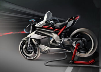 Triumph TE-1 Electric Motorcycle Concept