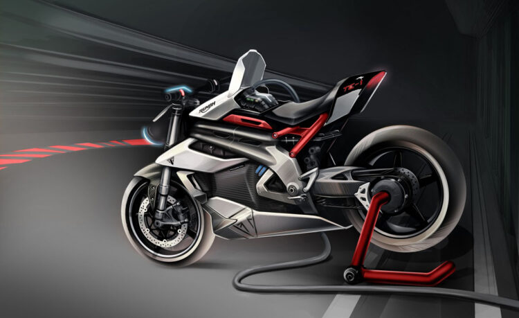 Triumph TE-1 Electric Motorcycle Concept