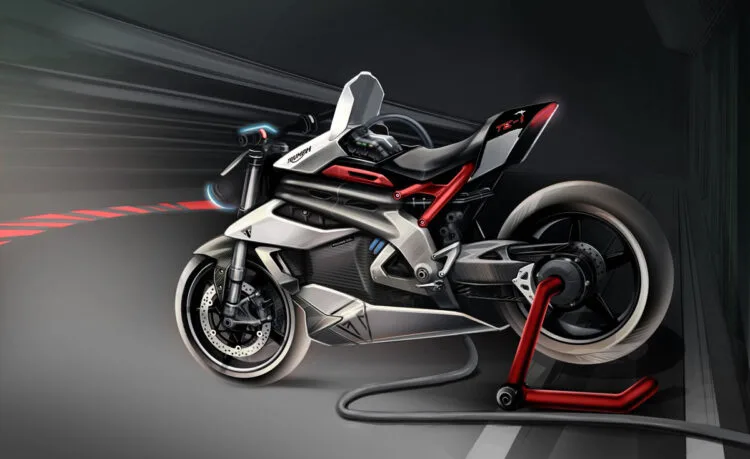 Triumph TE-1 Electric Motorcycle Concept