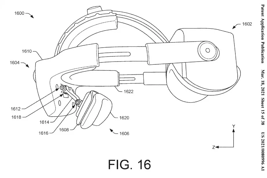 Valve VR headset patent 2