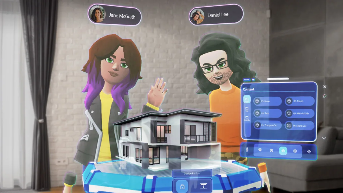 microsoft mesh mixed reality collaborative platform