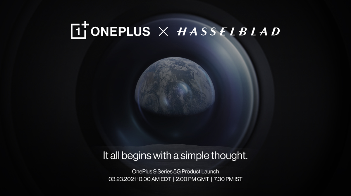 oneplus 9 series launching 23 march hasselblad