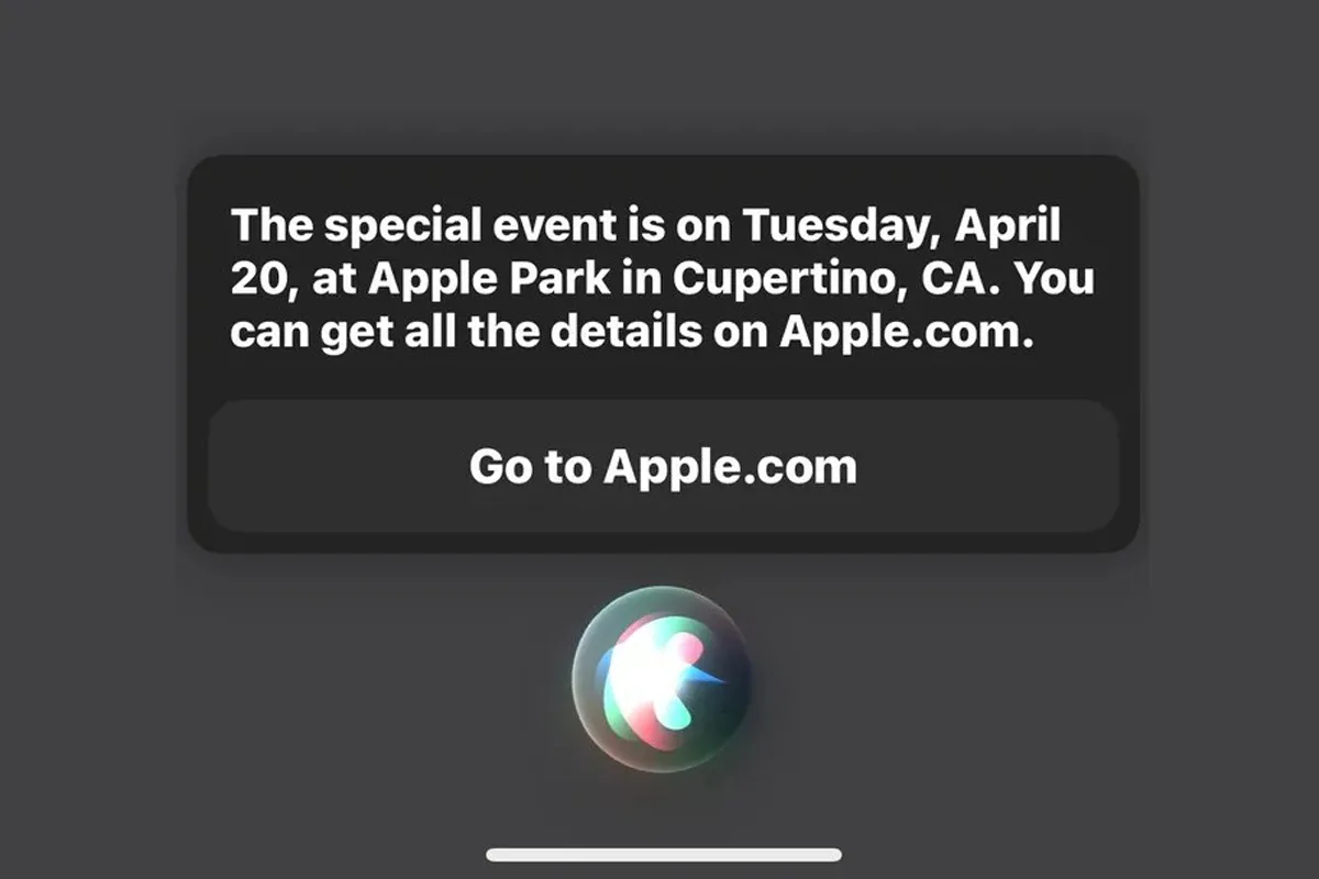 Apple Event Leaks Siri