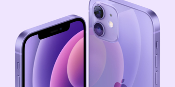 Apple iPhone 12 mini Purple Colour