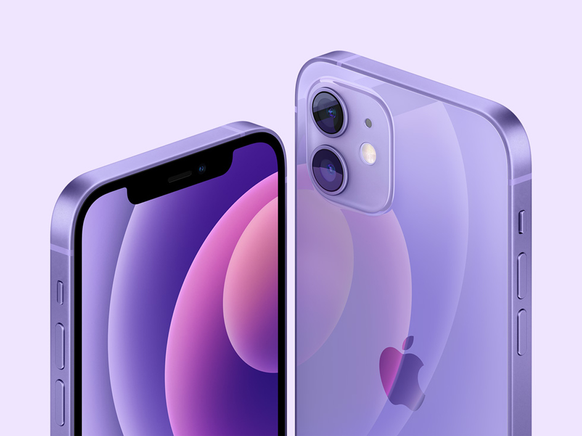 Apple iPhone 12 mini Purple Colour