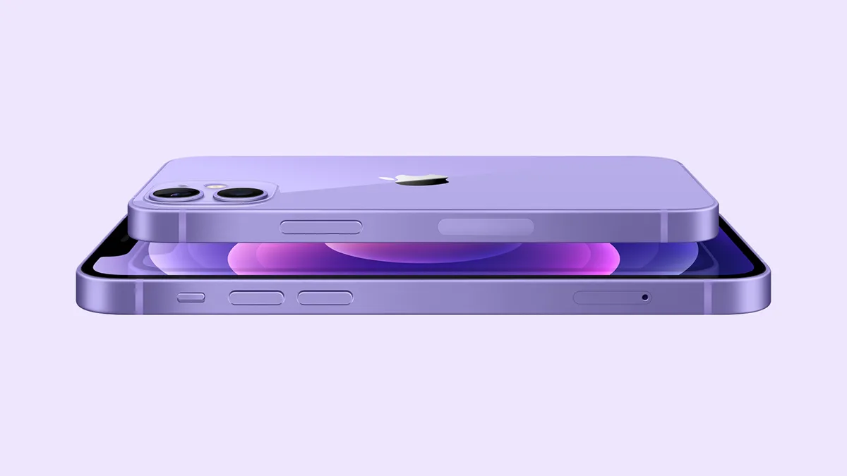 Apple iPhone 12 mini Purple Colour