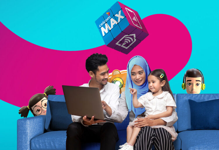 Celcom Max Launched Home Fibre MEGA postpaid