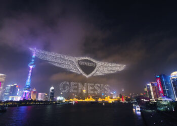 Genesis China 3000 drones world record