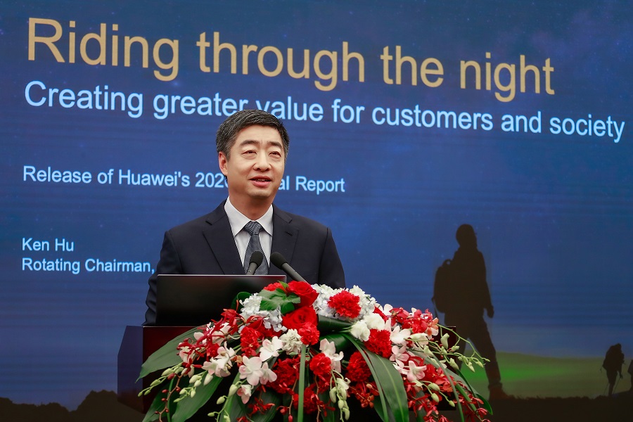 Huawei chairman Ken Hu
