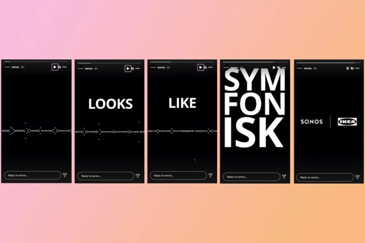 IKEA Sonos instagram story teaser