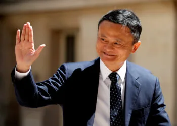 FILE PHOTO: Jack Ma, billionaire founder of Alibaba Group, arrives at the "Tech for Good" Summit in Paris, France May 15, 2019. REUTERS/Charles Platiau/File Photo