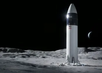 NASA spacex moon lander