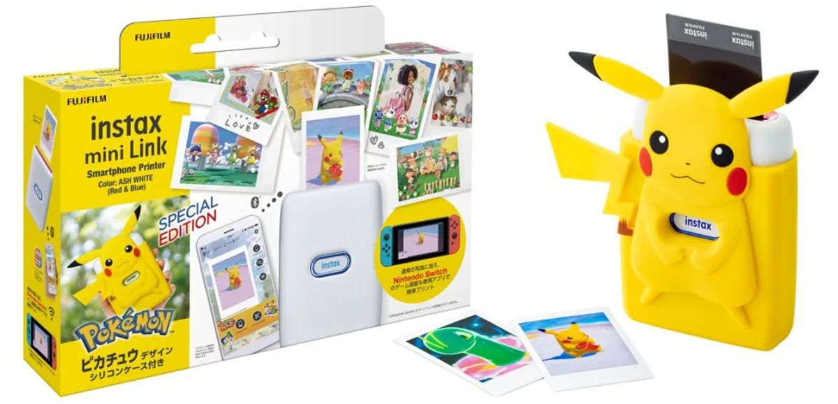 New Pokemon Snap Fujifilm Instax Mini Link printer special edition