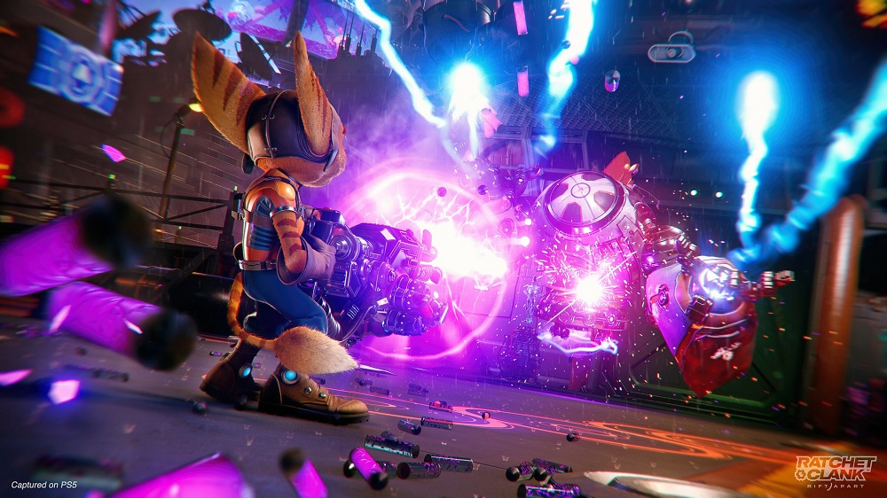 Ratchet & Clank Rift Apart gameplay