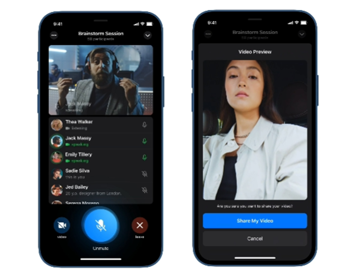 Telegram Group Video Calls Conferencing Feature May